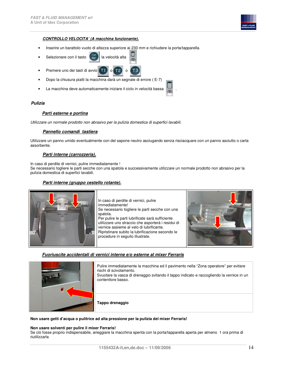 Fast & Fluid Ferraris Automatic Mixer User Manual | Page 14 / 55