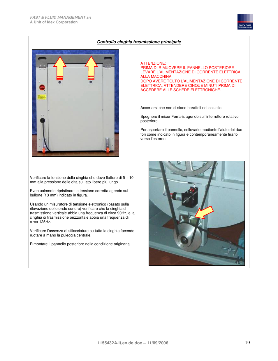 Fast & Fluid Ferraris Automatic Mixer User Manual | Page 19 / 55