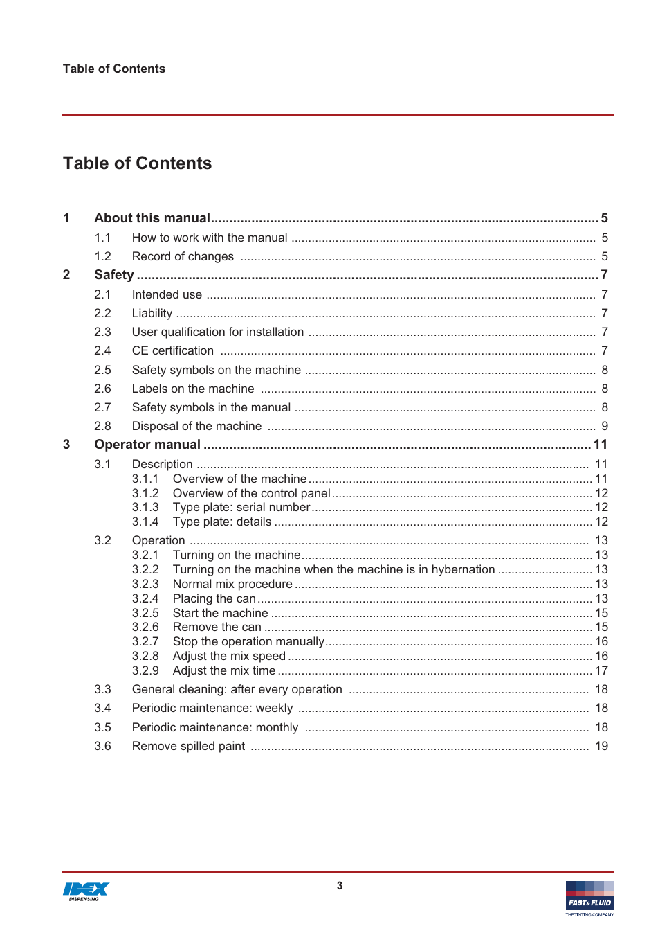 Fast & Fluid GA450 User Manual | Page 3 / 32