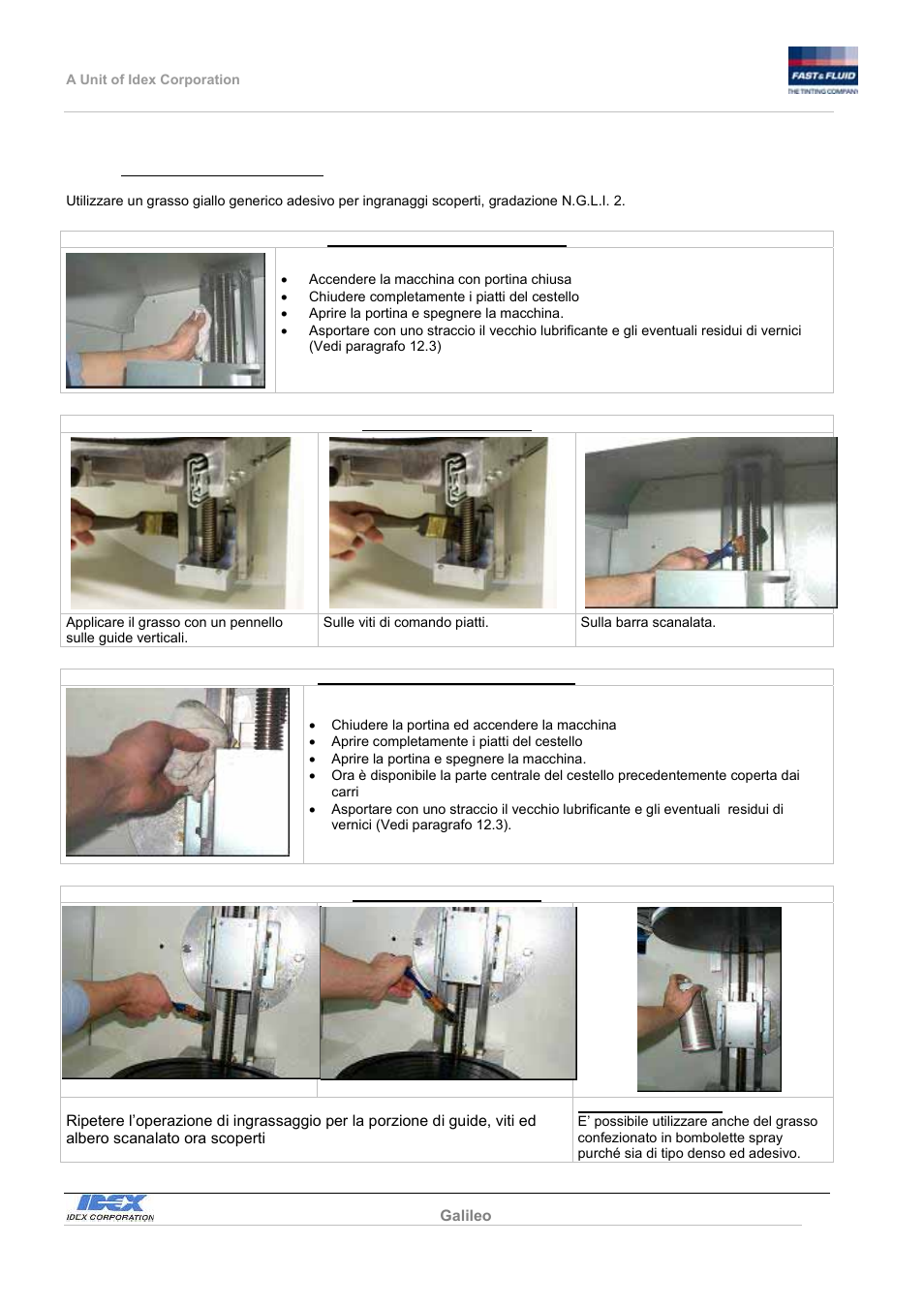 Fast & Fluid Galileo Automatic Mixer User Manual | Page 13 / 82