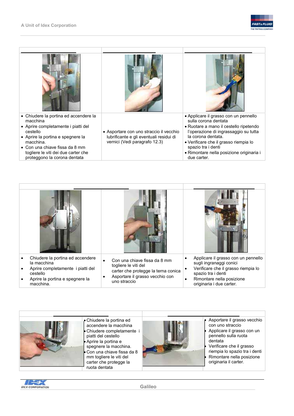 Fast & Fluid Galileo Automatic Mixer User Manual | Page 14 / 82