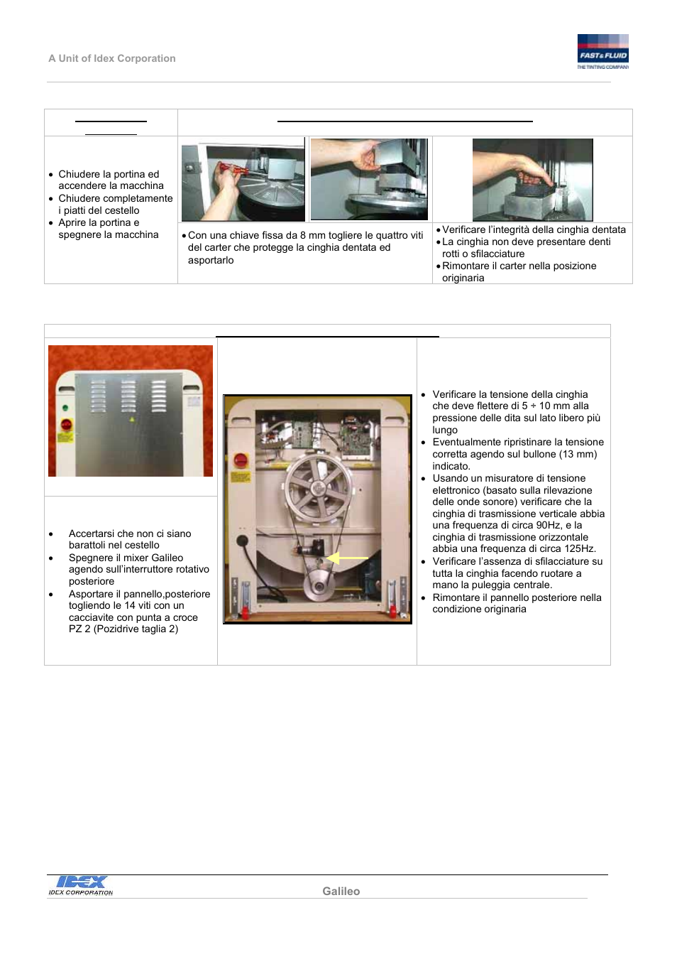 Fast & Fluid Galileo Automatic Mixer User Manual | Page 16 / 82