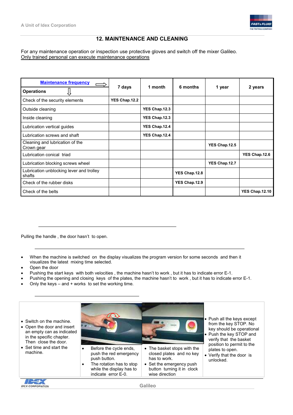 Fast & Fluid Galileo Automatic Mixer User Manual | Page 27 / 82