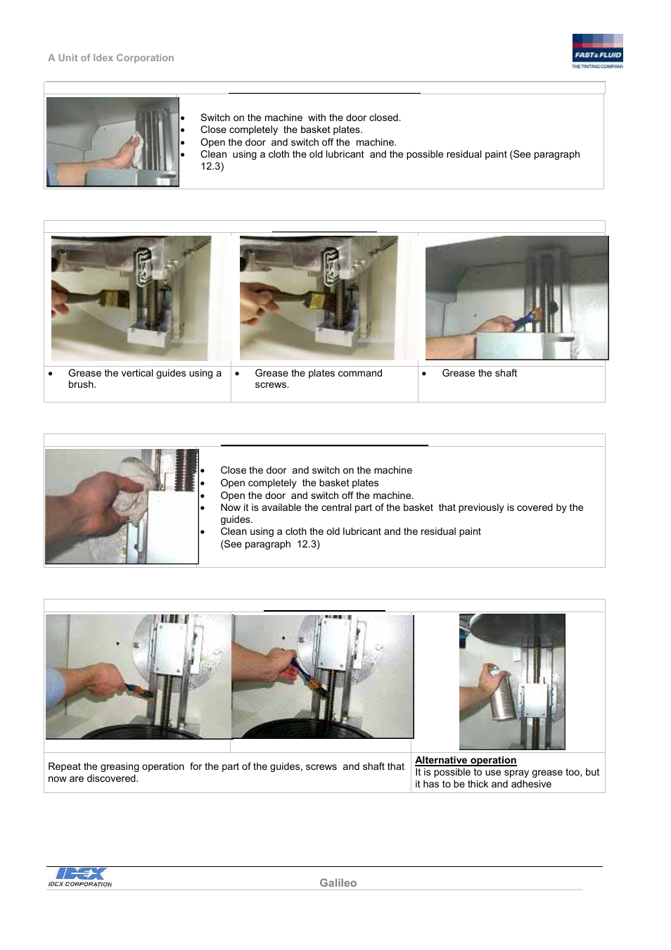 Fast & Fluid Galileo Automatic Mixer User Manual | Page 29 / 82