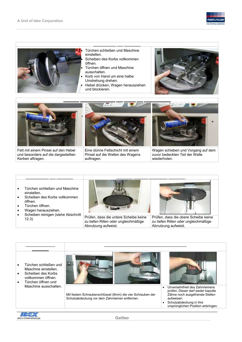 Fast & Fluid Galileo Automatic Mixer User Manual | Page 46 / 82