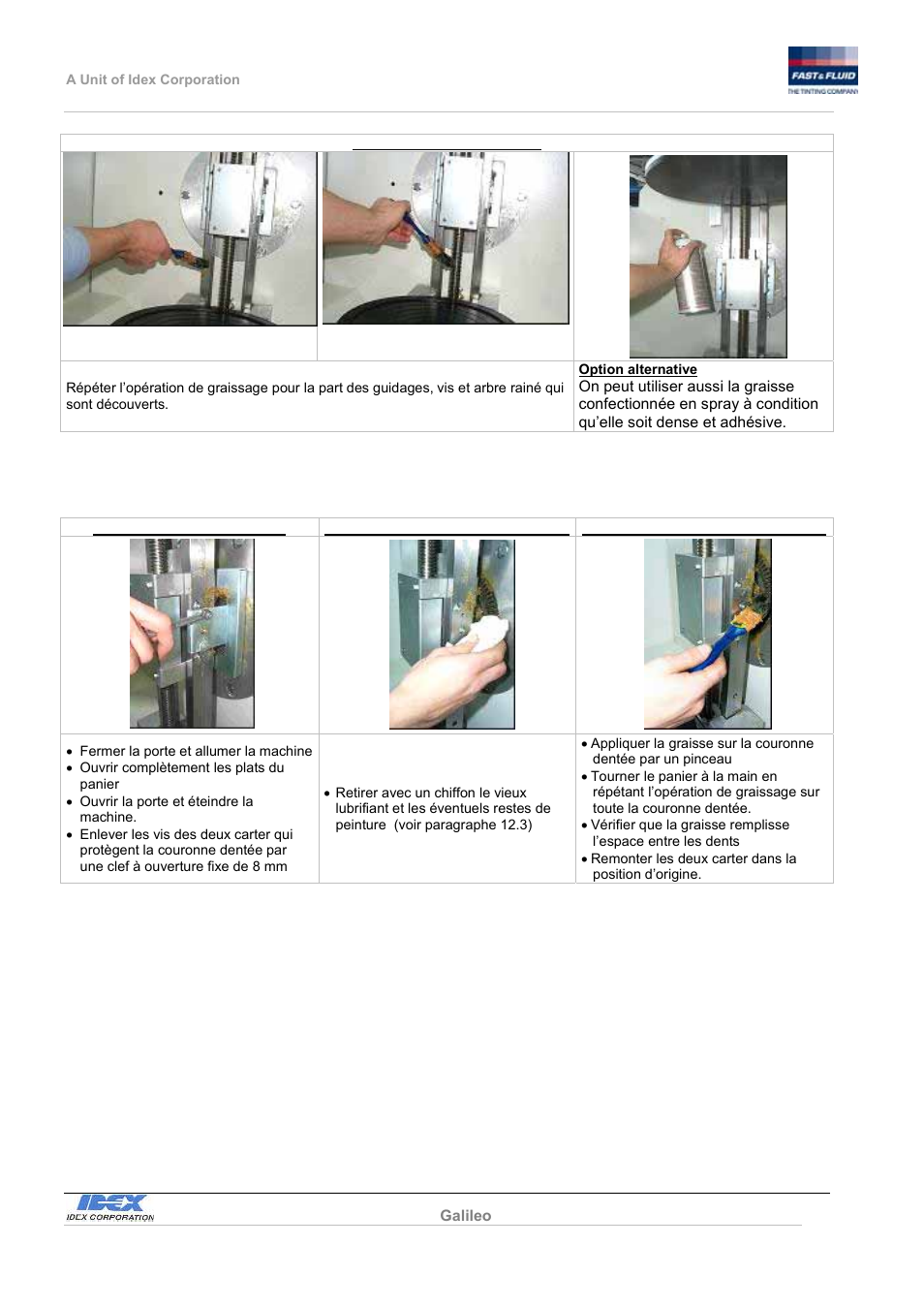 Fast & Fluid Galileo Automatic Mixer User Manual | Page 61 / 82