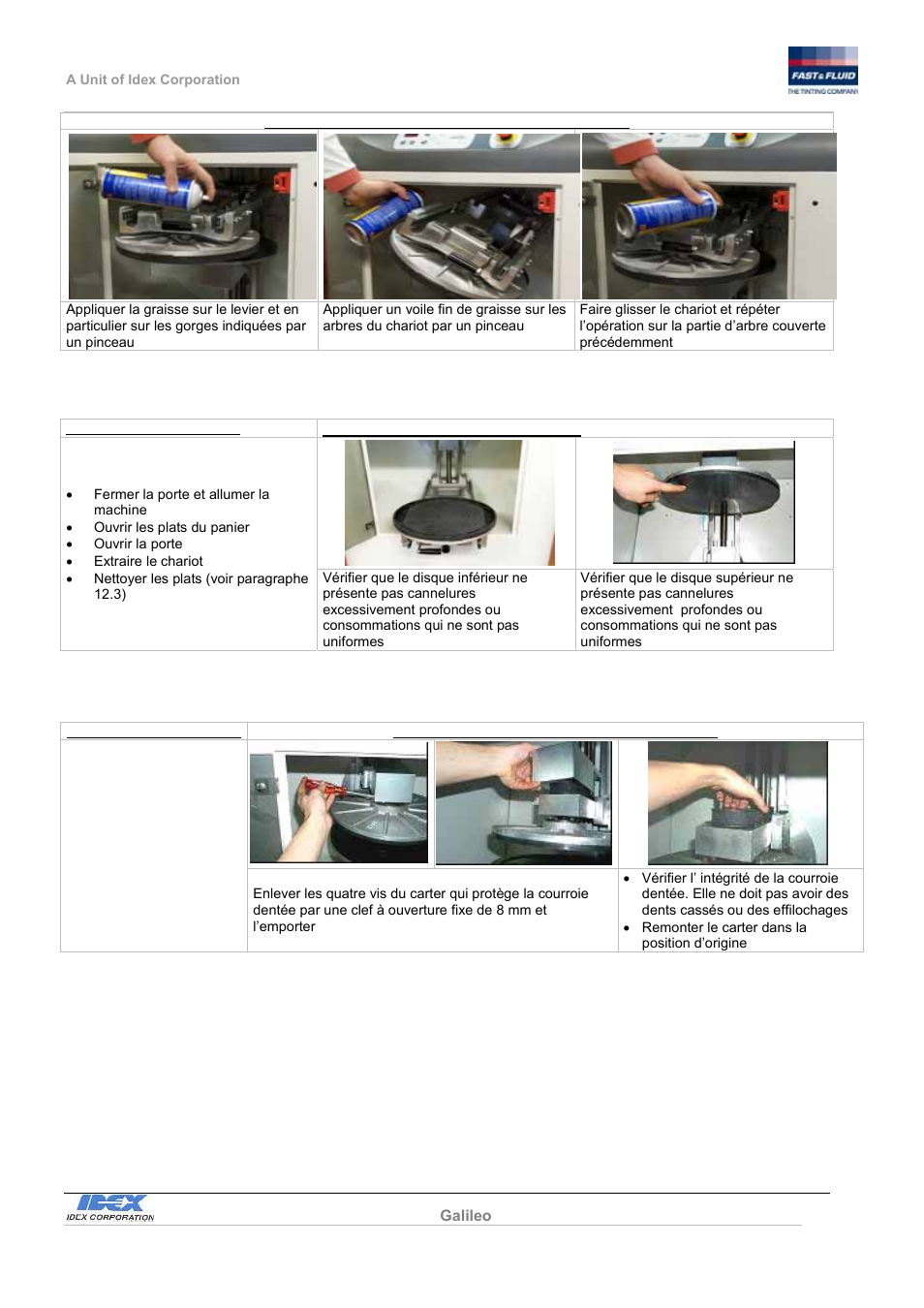 Fast & Fluid Galileo Automatic Mixer User Manual | Page 63 / 82