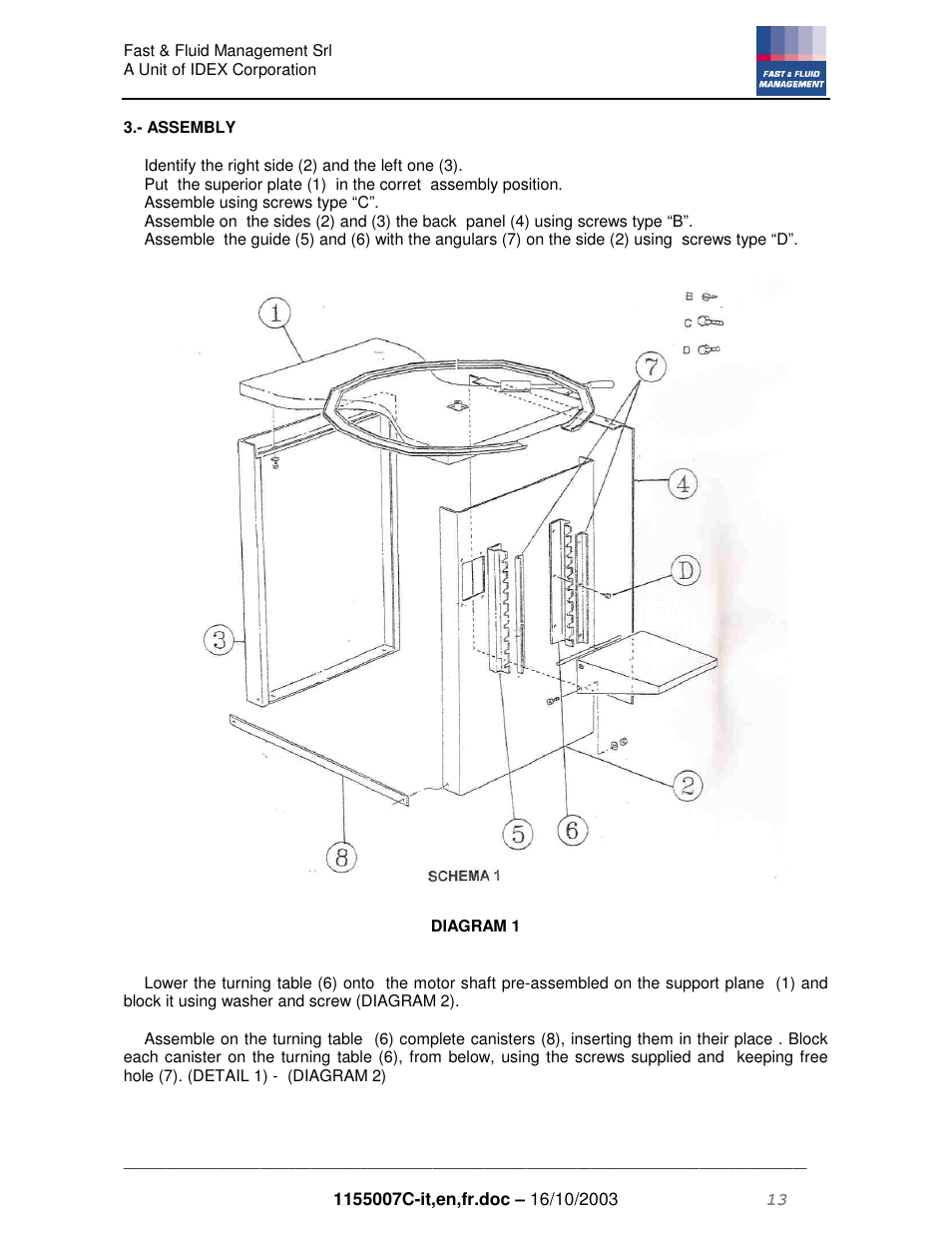 Fast & Fluid Giotto Compact User Manual | Page 13 / 31