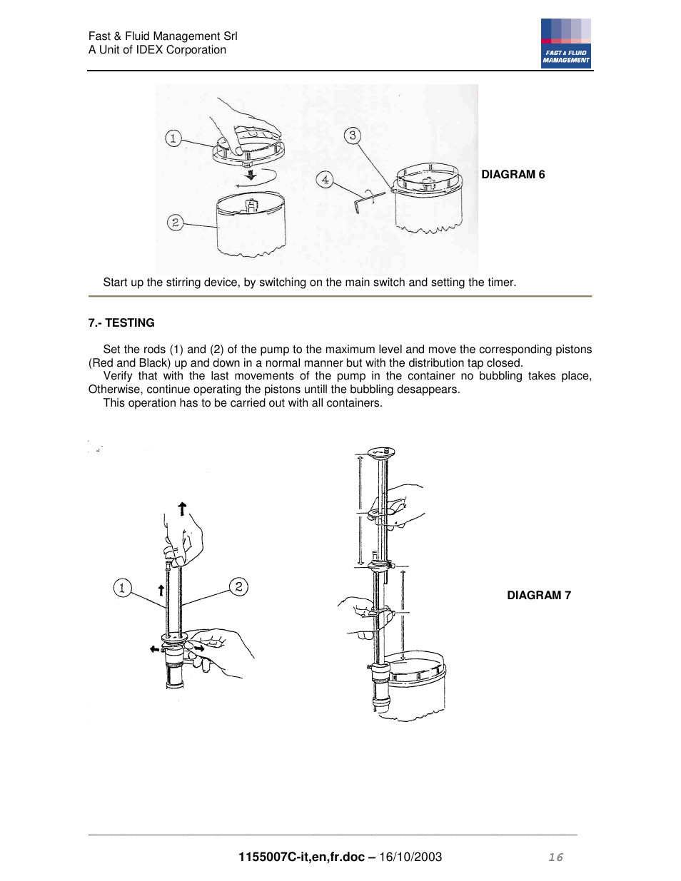 Fast & Fluid Giotto Compact User Manual | Page 16 / 31