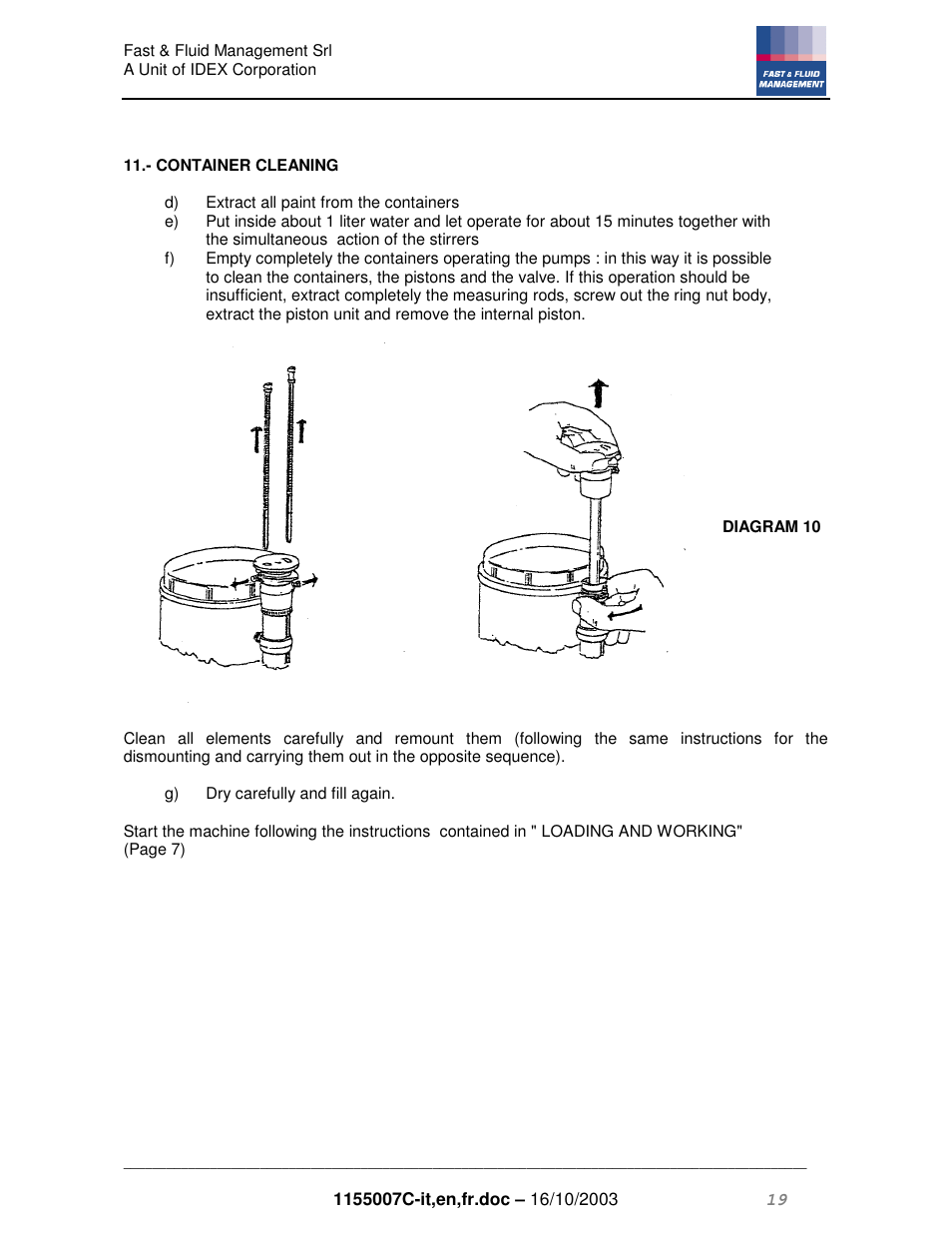 Fast & Fluid Giotto Compact User Manual | Page 19 / 31