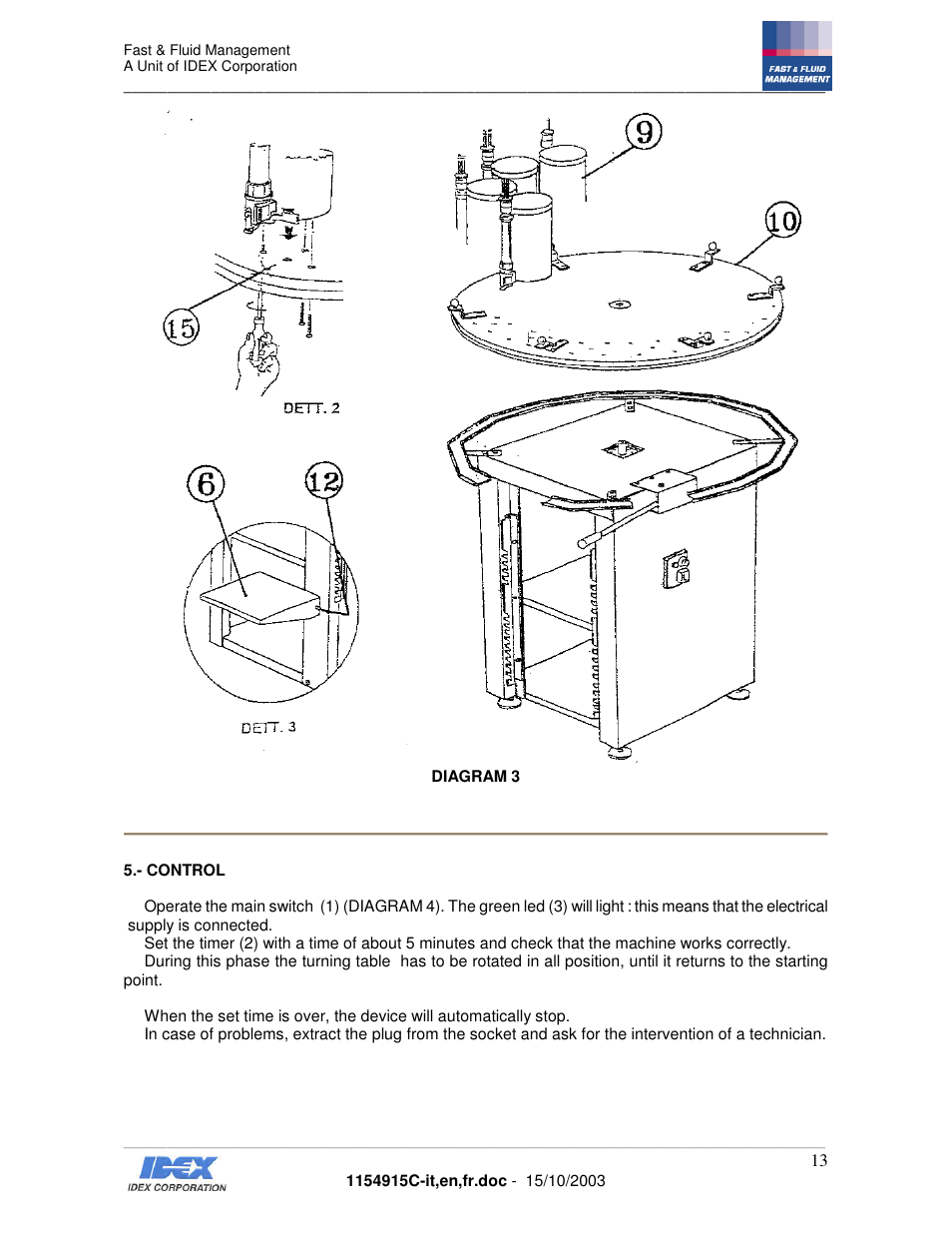 Fast & Fluid Giotto Column User Manual | Page 14 / 31