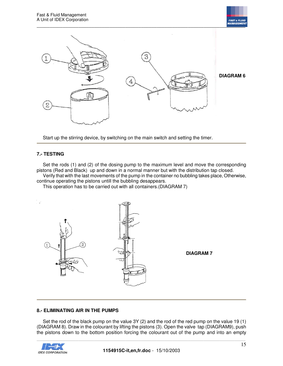 Fast & Fluid Giotto Column User Manual | Page 16 / 31