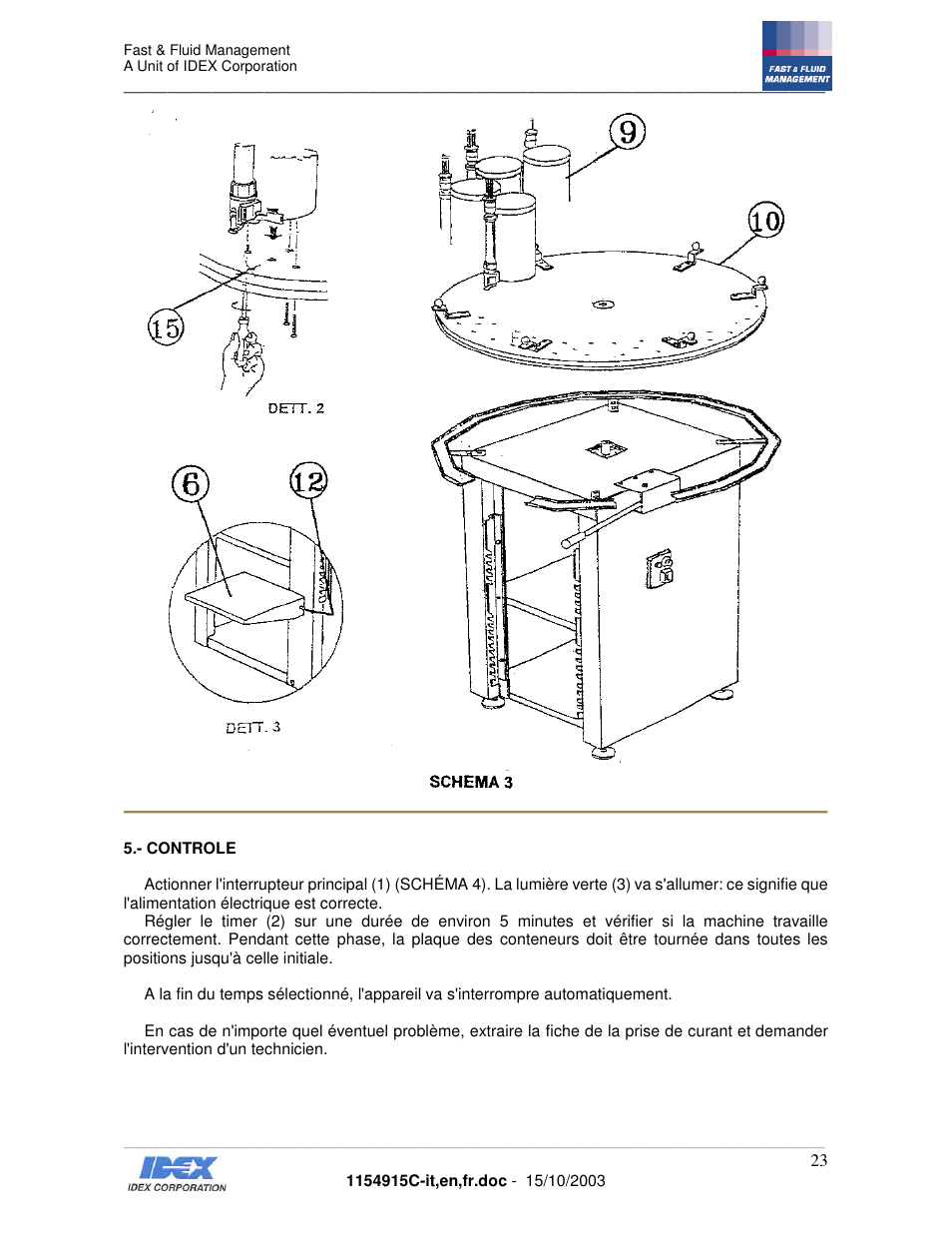 Fast & Fluid Giotto Column User Manual | Page 24 / 31