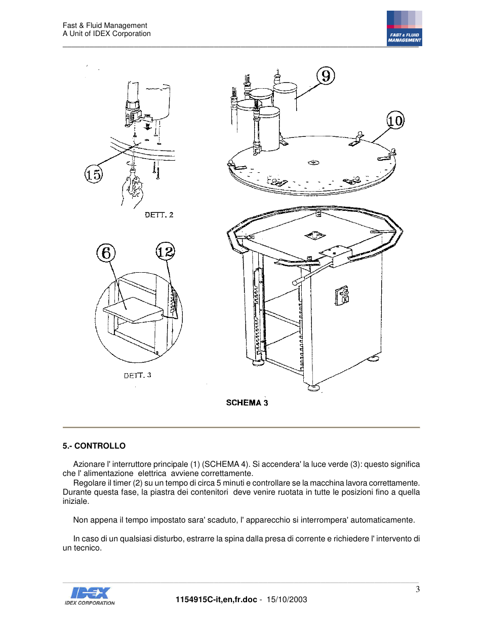 Fast & Fluid Giotto Column User Manual | Page 4 / 31