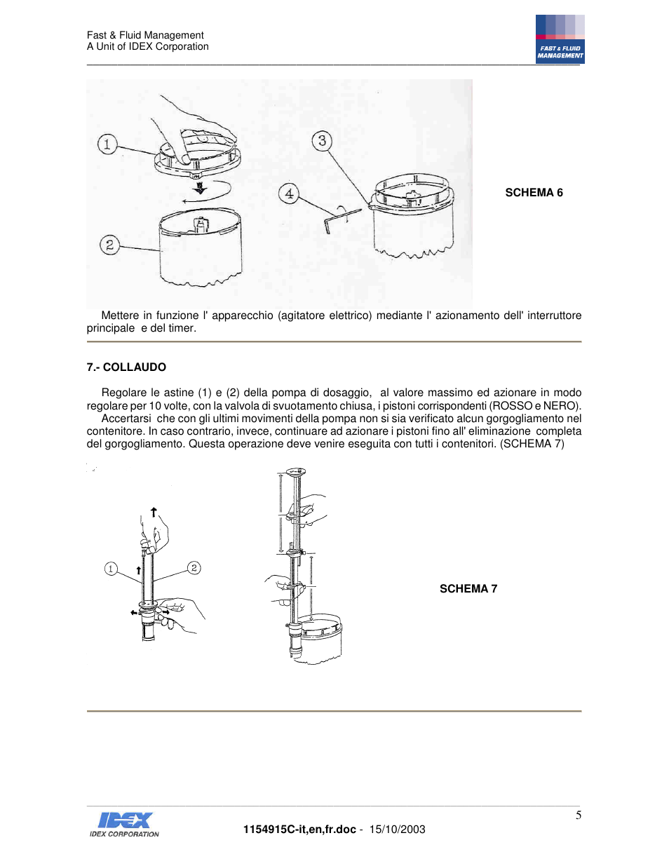 Fast & Fluid Giotto Column User Manual | Page 6 / 31