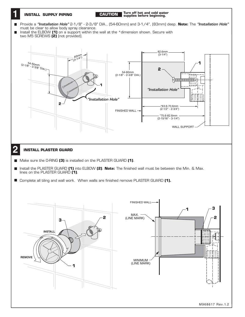 American Standard 1660.13 User Manual | Page 2 / 3