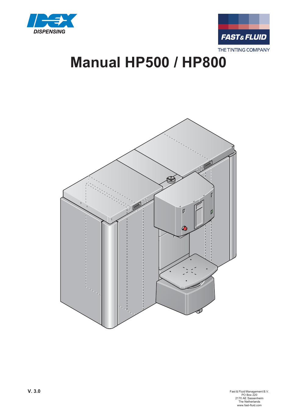 Fast & Fluid HP800 User Manual | 30 pages