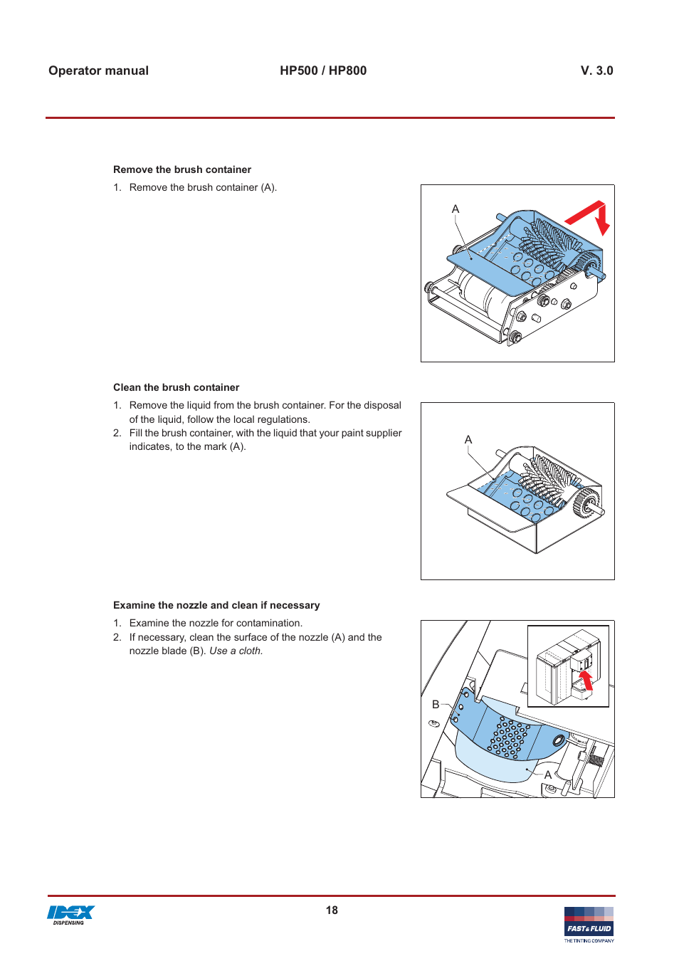 Fast & Fluid HP800 User Manual | Page 18 / 30