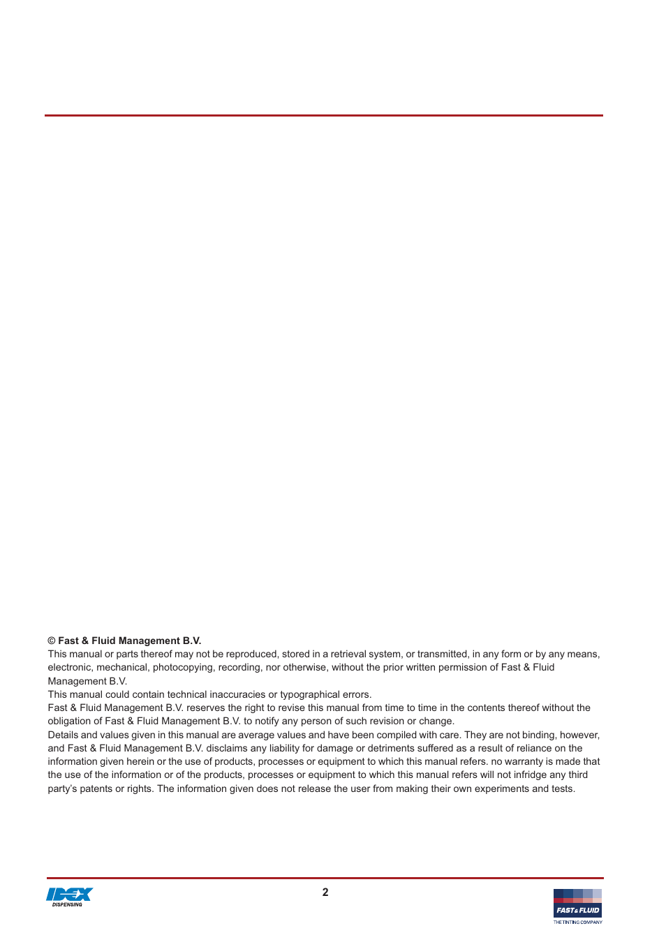 Fast & Fluid HP800 User Manual | Page 2 / 30