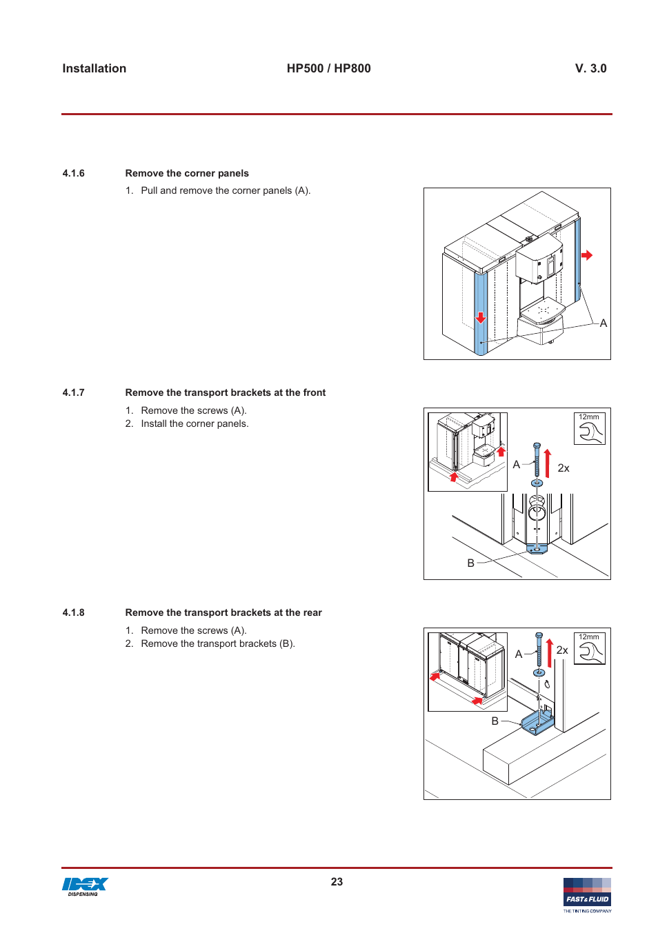 Fast & Fluid HP800 User Manual | Page 23 / 30