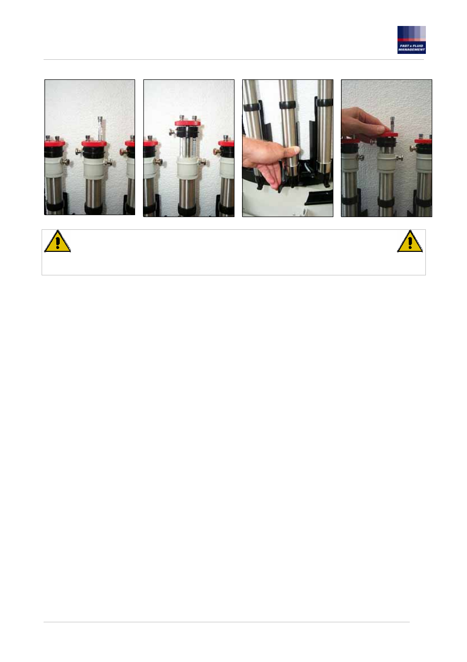 Attenzione | Fast & Fluid PICASSO User Manual | Page 6 / 8