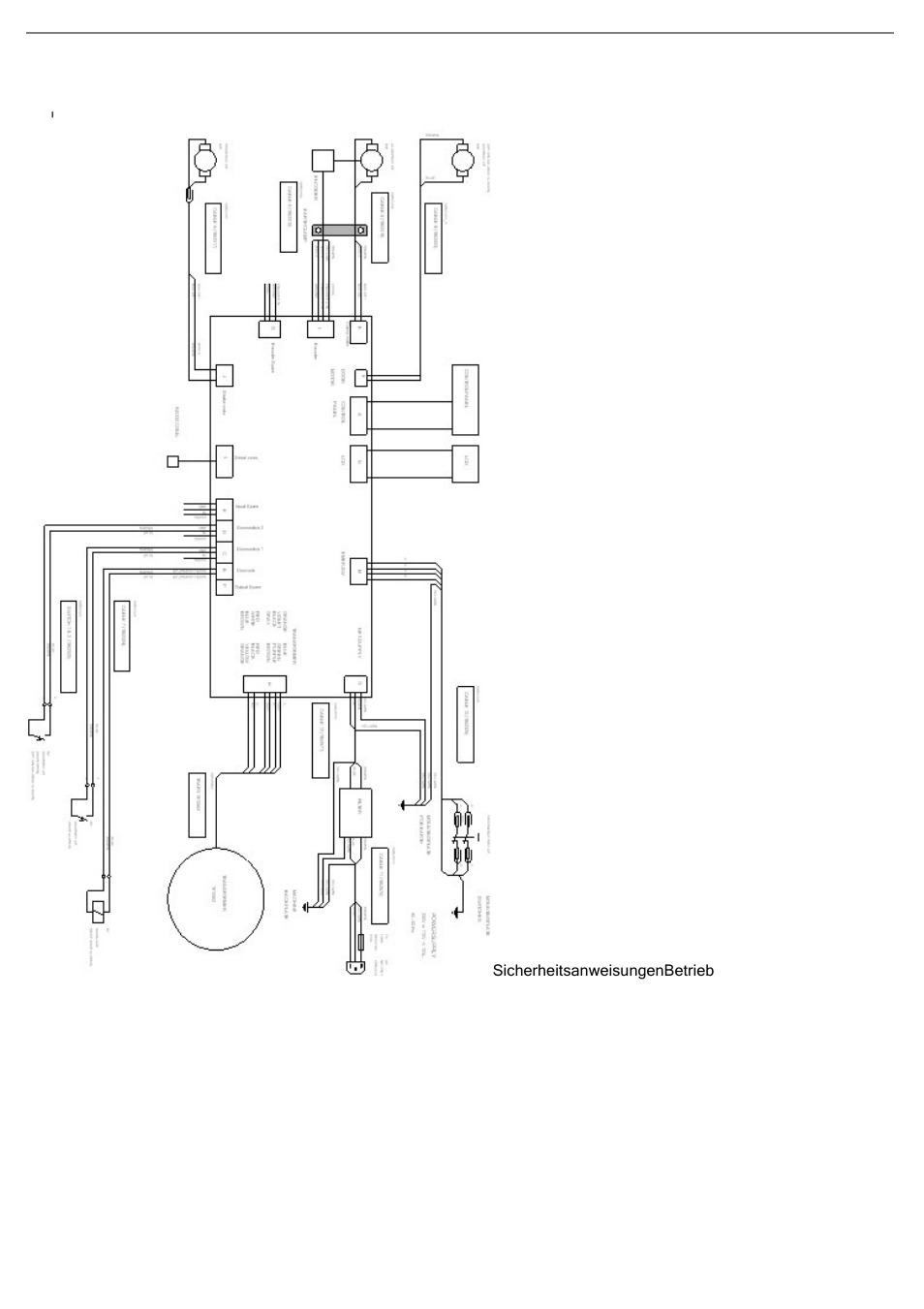 Electrical wiring diagram | Fast & Fluid SK450 User Manual | Page 22 / 24