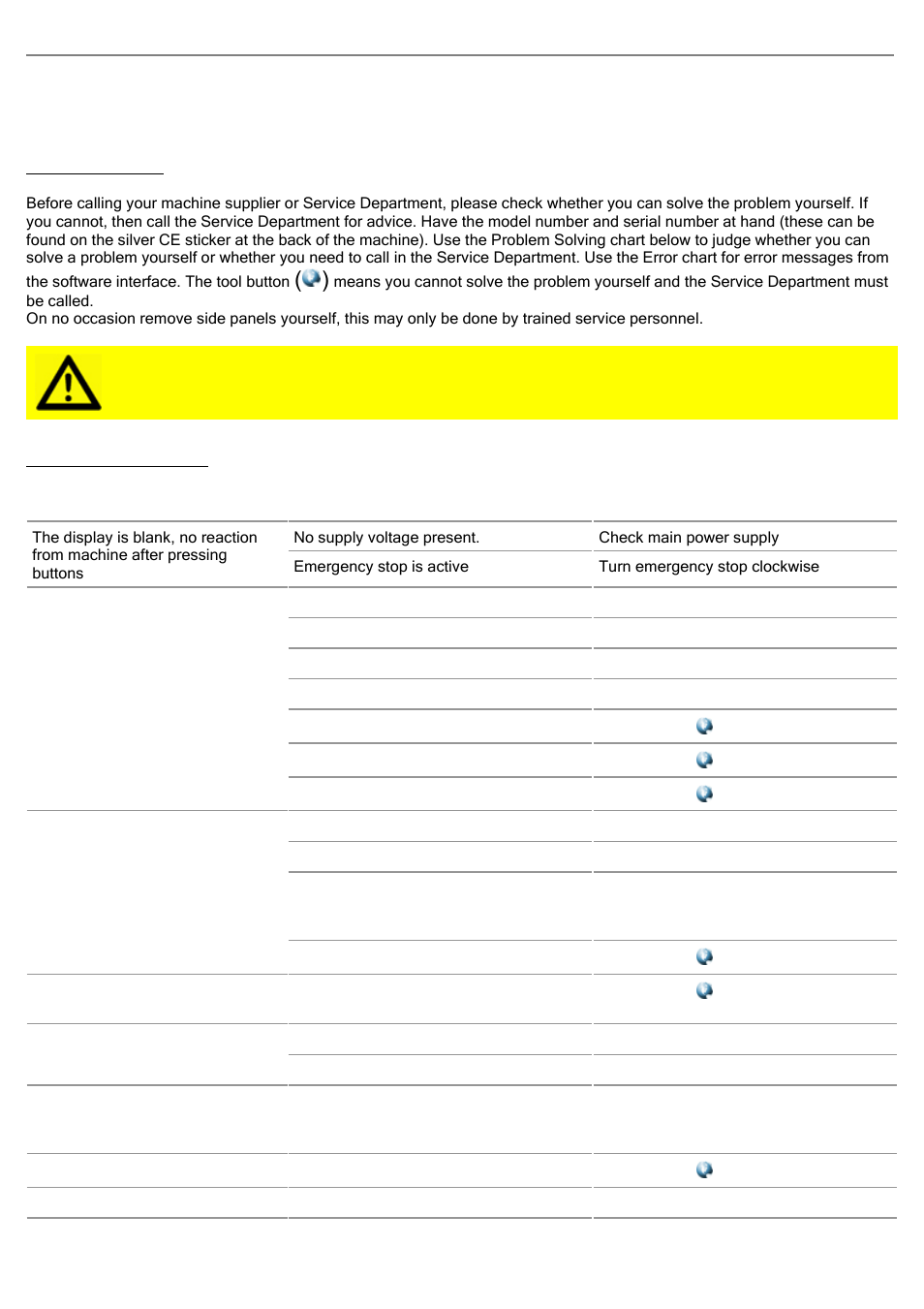Problem solving, Introduction | Fast & Fluid SK550 User Manual | Page 17 / 24