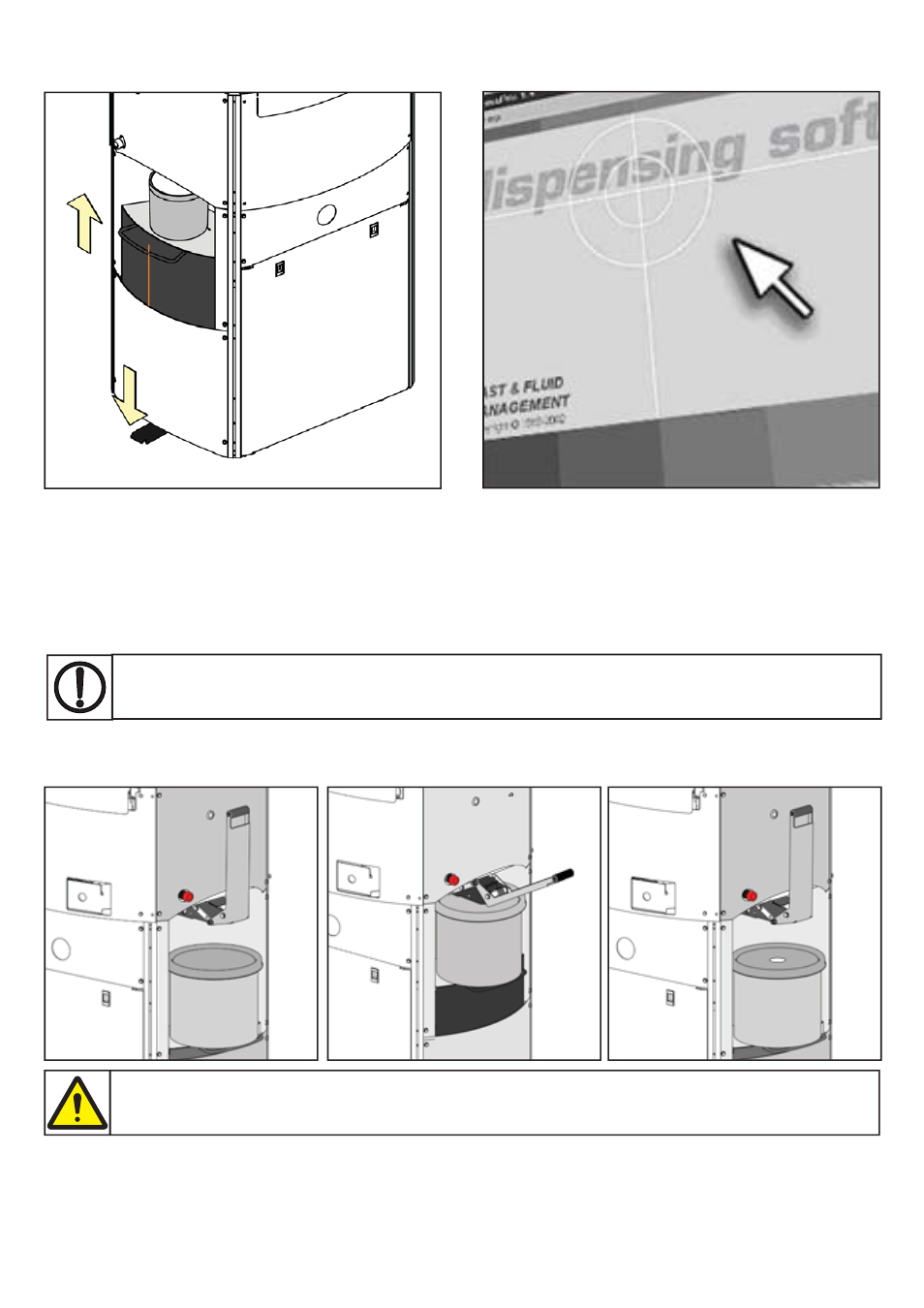 Dispensing, Punch hole in lid - manual (optional) | Fast & Fluid TM300 User Manual | Page 11 / 18