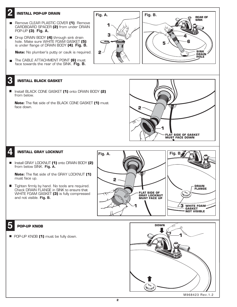 American Standard Williamsburg 2904 User Manual | Page 2 / 7