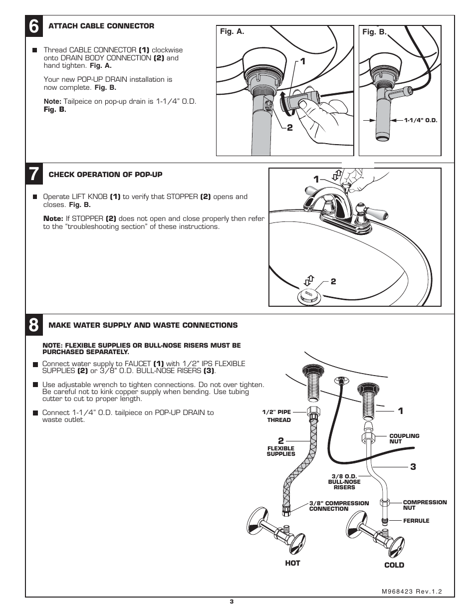 American Standard Williamsburg 2904 User Manual | Page 3 / 7