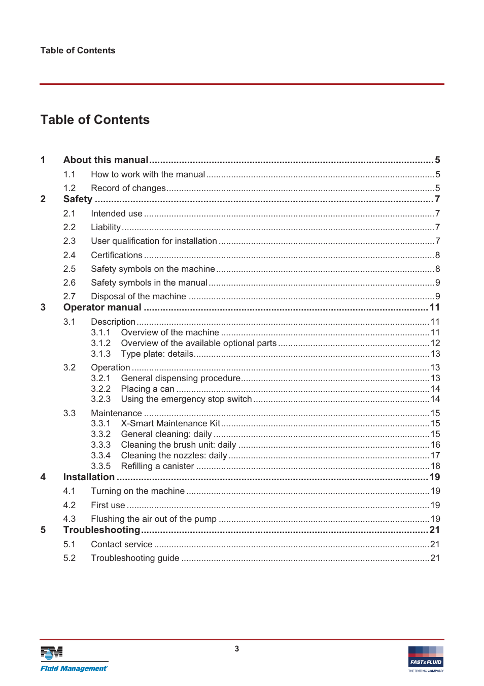 Fast & Fluid X-Smart User Manual | Page 3 / 26