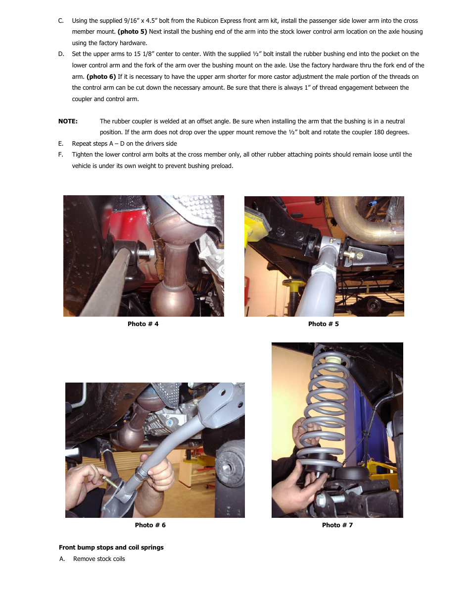 Rubicon Express RE7363 User Manual | Page 4 / 10