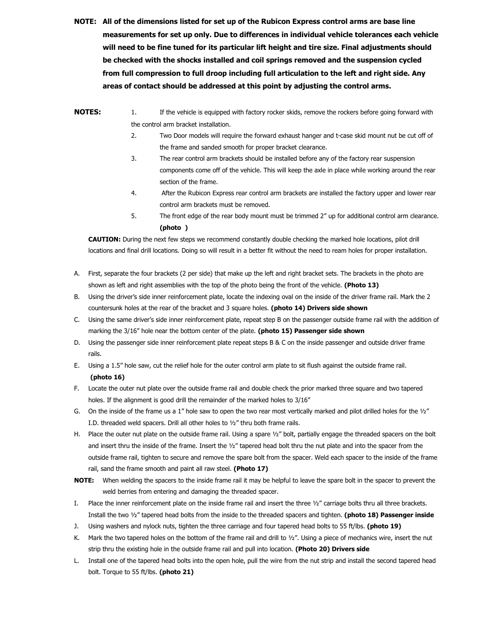 Rubicon Express RE7363 User Manual | Page 6 / 10