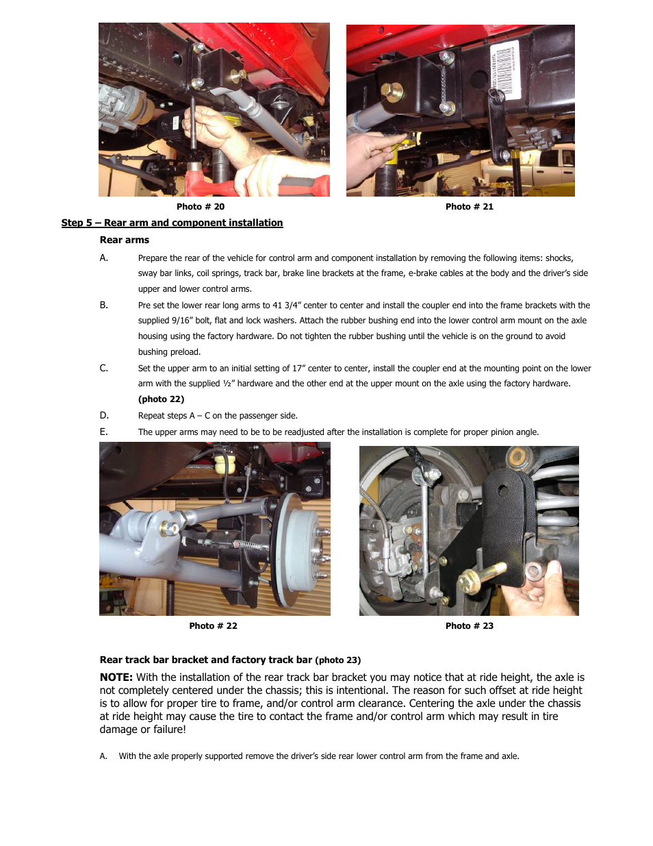 Rubicon Express RE7363 User Manual | Page 8 / 10