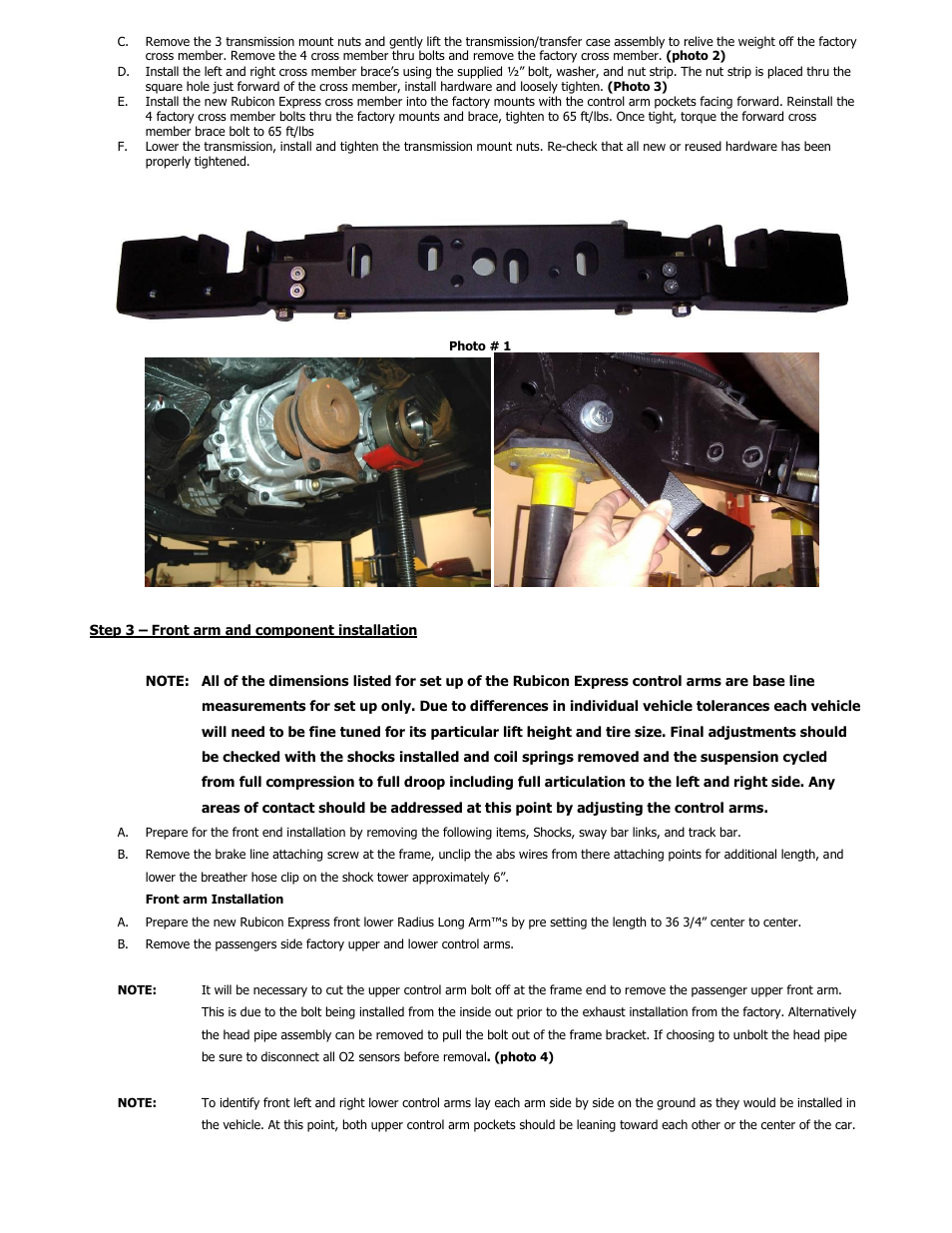 Rubicon Express RE7364 User Manual | Page 3 / 11