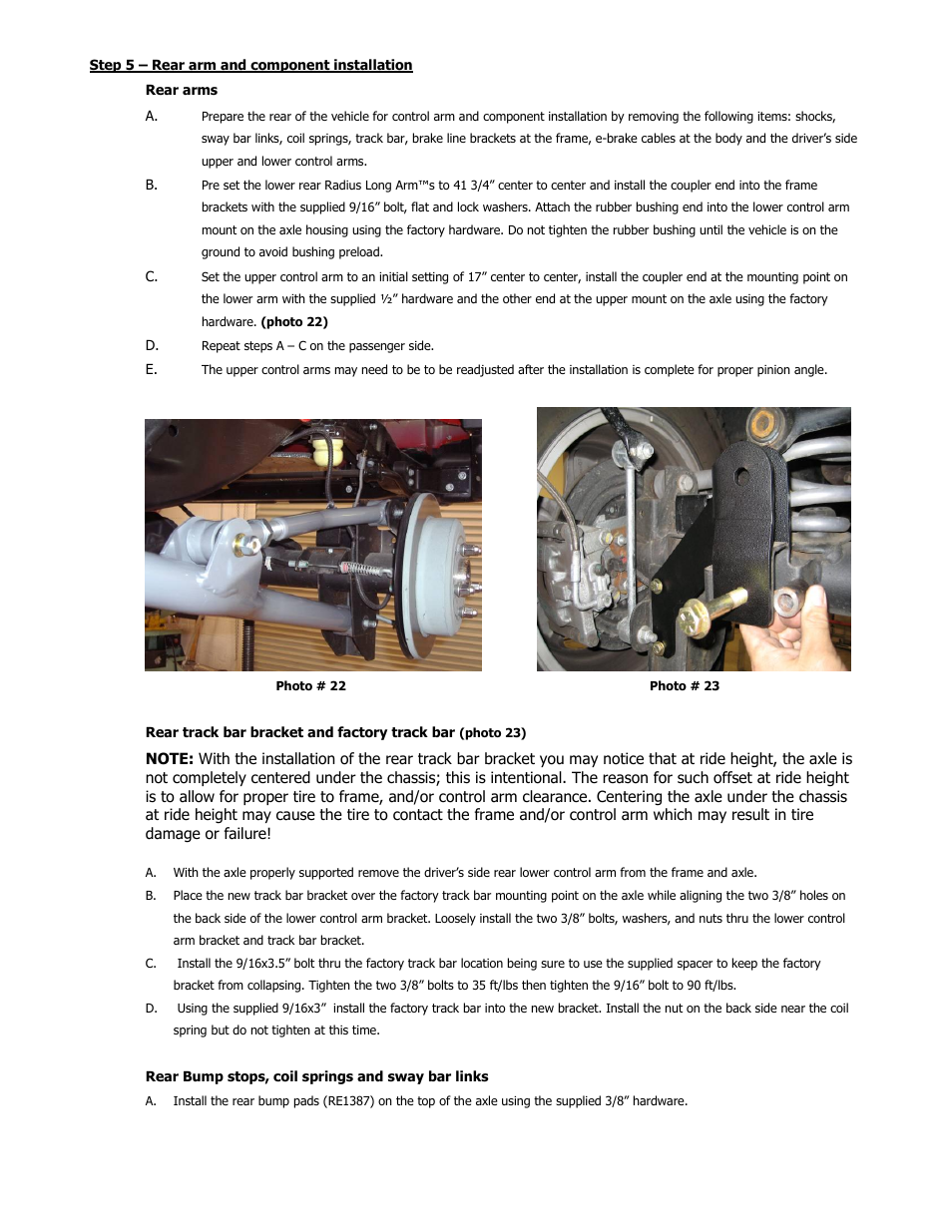 Rubicon Express RE7364 User Manual | Page 9 / 11