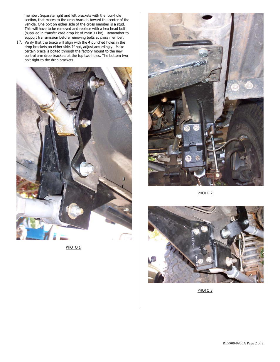 Rubicon Express RE9905 User Manual | Page 2 / 2