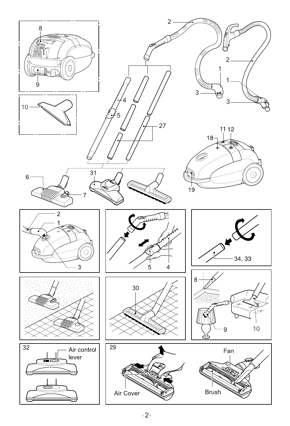 LG V-C5A42ST User Manual | Page 2 / 8