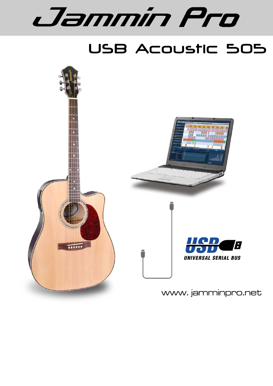 Jammin Pro 505 USB Acoustic User Manual | 38 pages