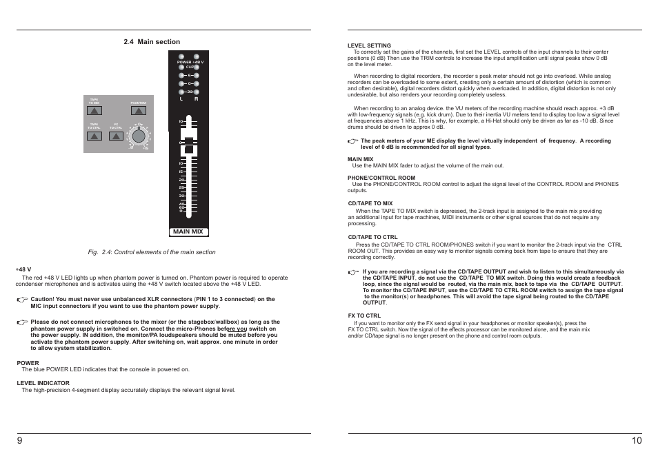 页 12 | Jammin Pro StudioMix 10 User Manual | Page 12 / 12