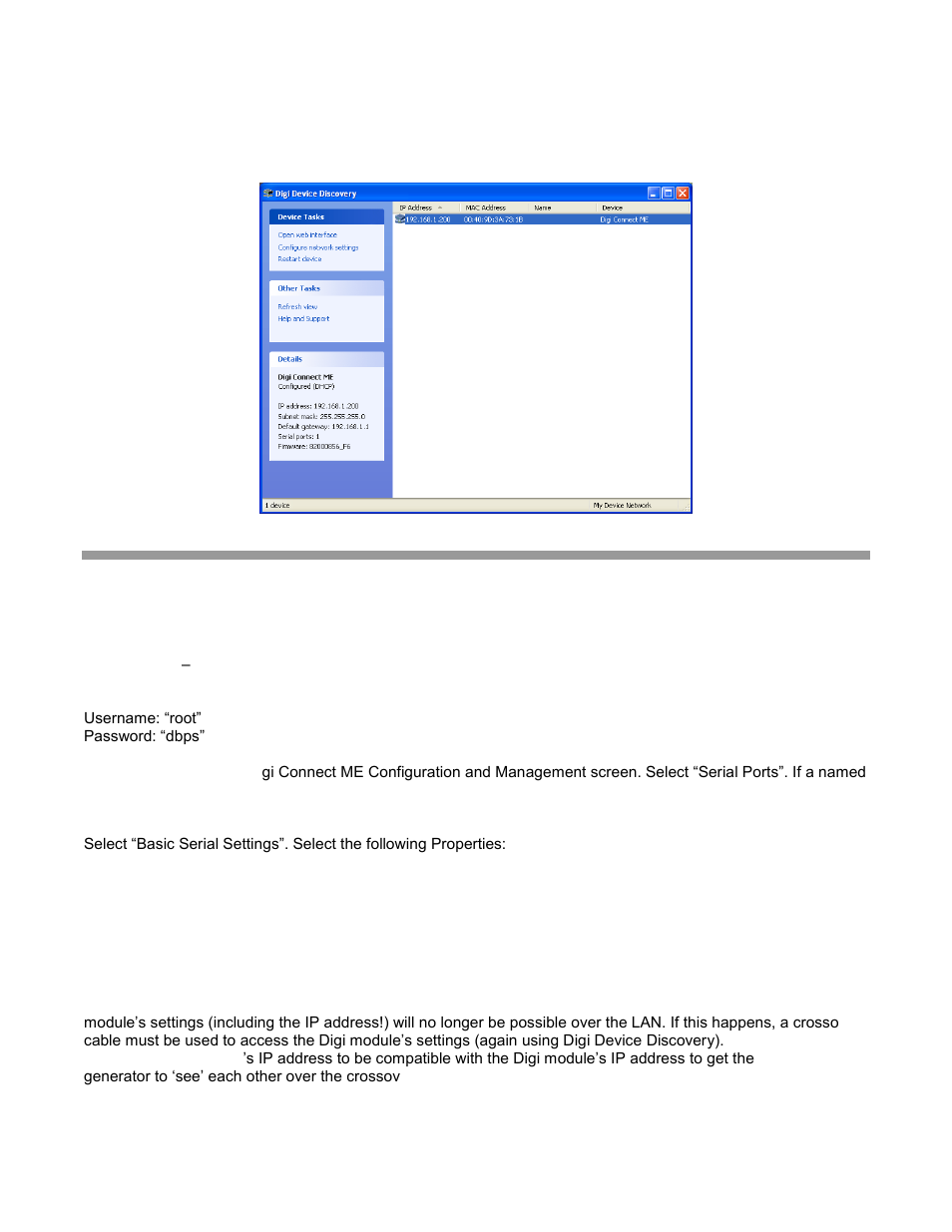 Setting the 577 to raw tcp protocol | BNC 577 User Manual | Page 27 / 50