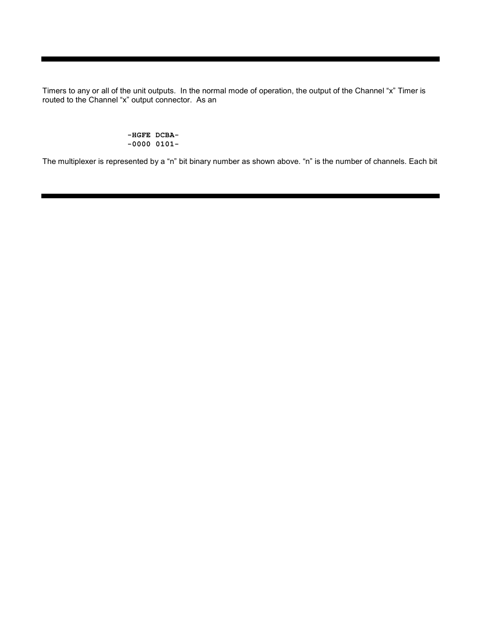 Igital, Utput, Ultiplexer | Ependent, Ndependent, Iming, Vents, 4 digital output multiplexer, 5 dependent & independent timing events | BNC 577 User Manual | Page 9 / 50