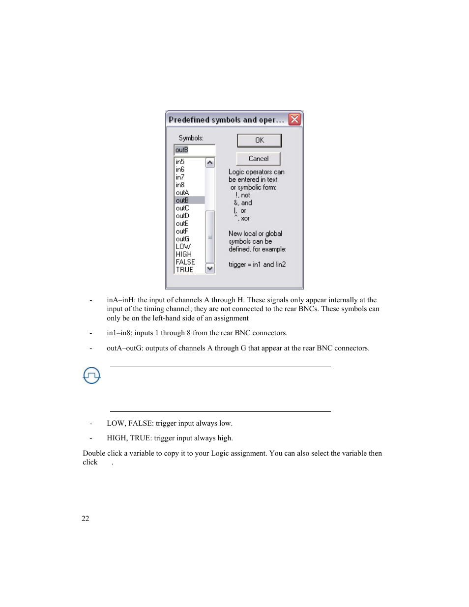 BNC 725 User Manual | Page 22 / 63