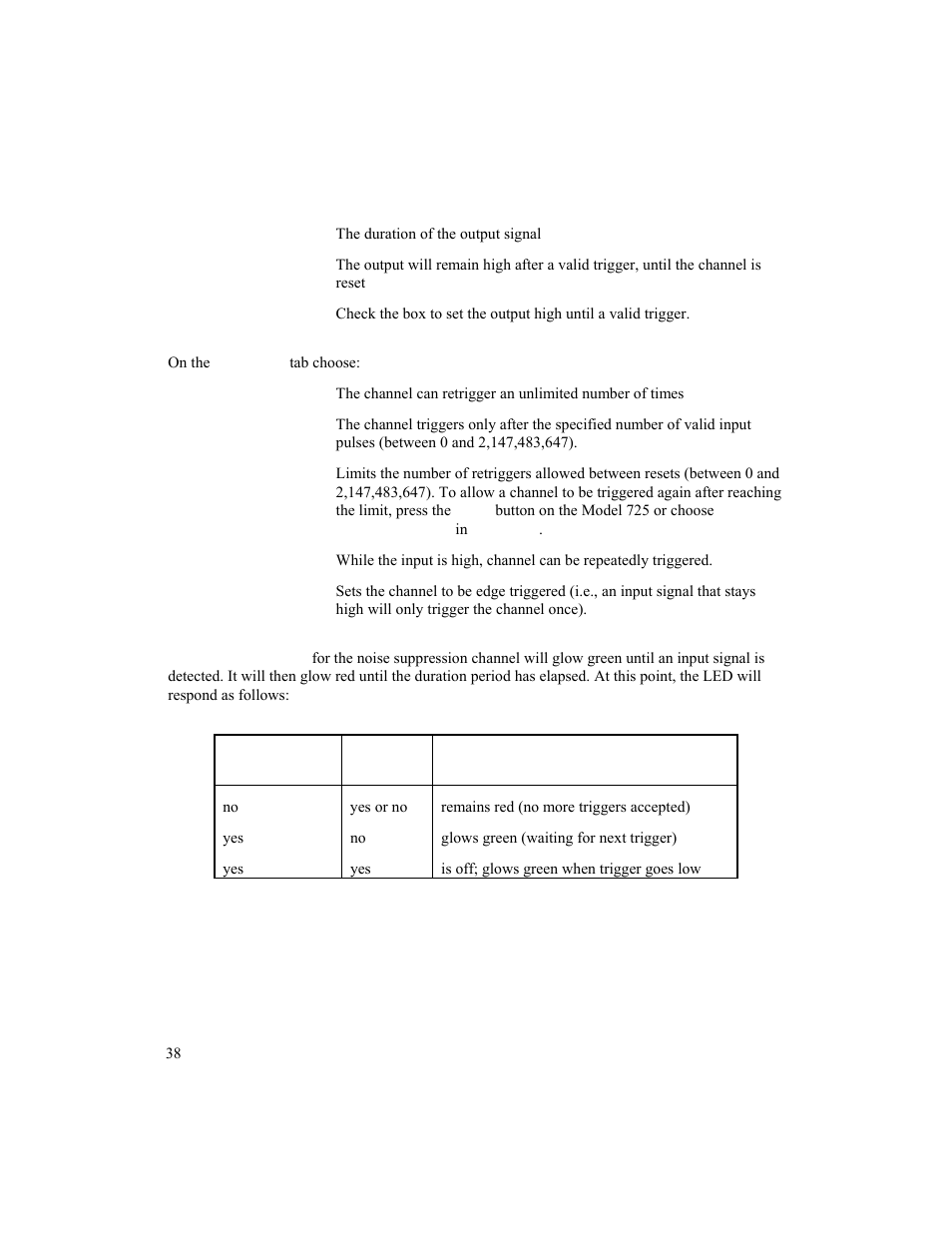 BNC 725 User Manual | Page 38 / 63