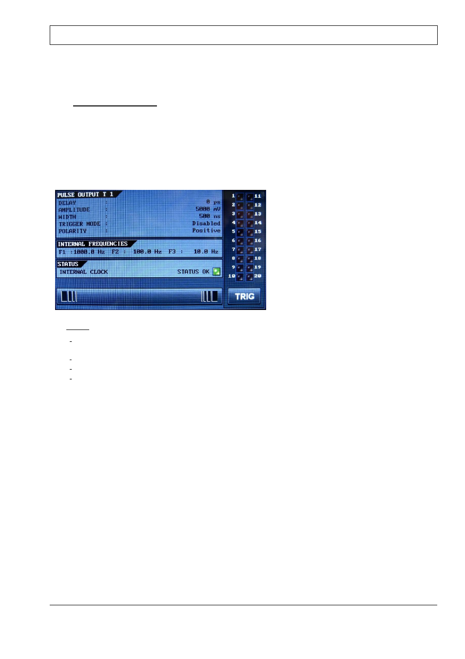 Local operation, Ain menu | BNC 745-20C-T User Manual | Page 11 / 30