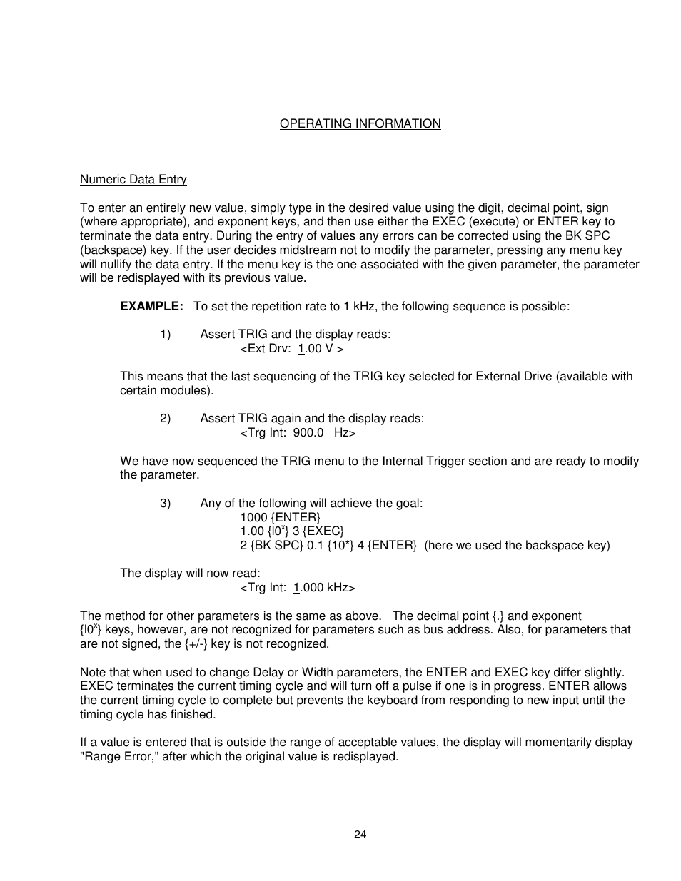 BNC 6040 User Manual | Page 24 / 65