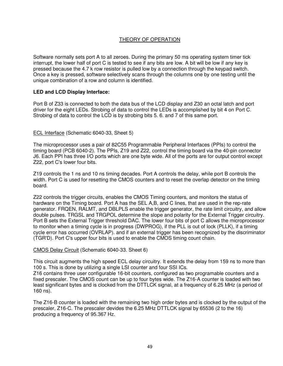 BNC 6040 User Manual | Page 49 / 65
