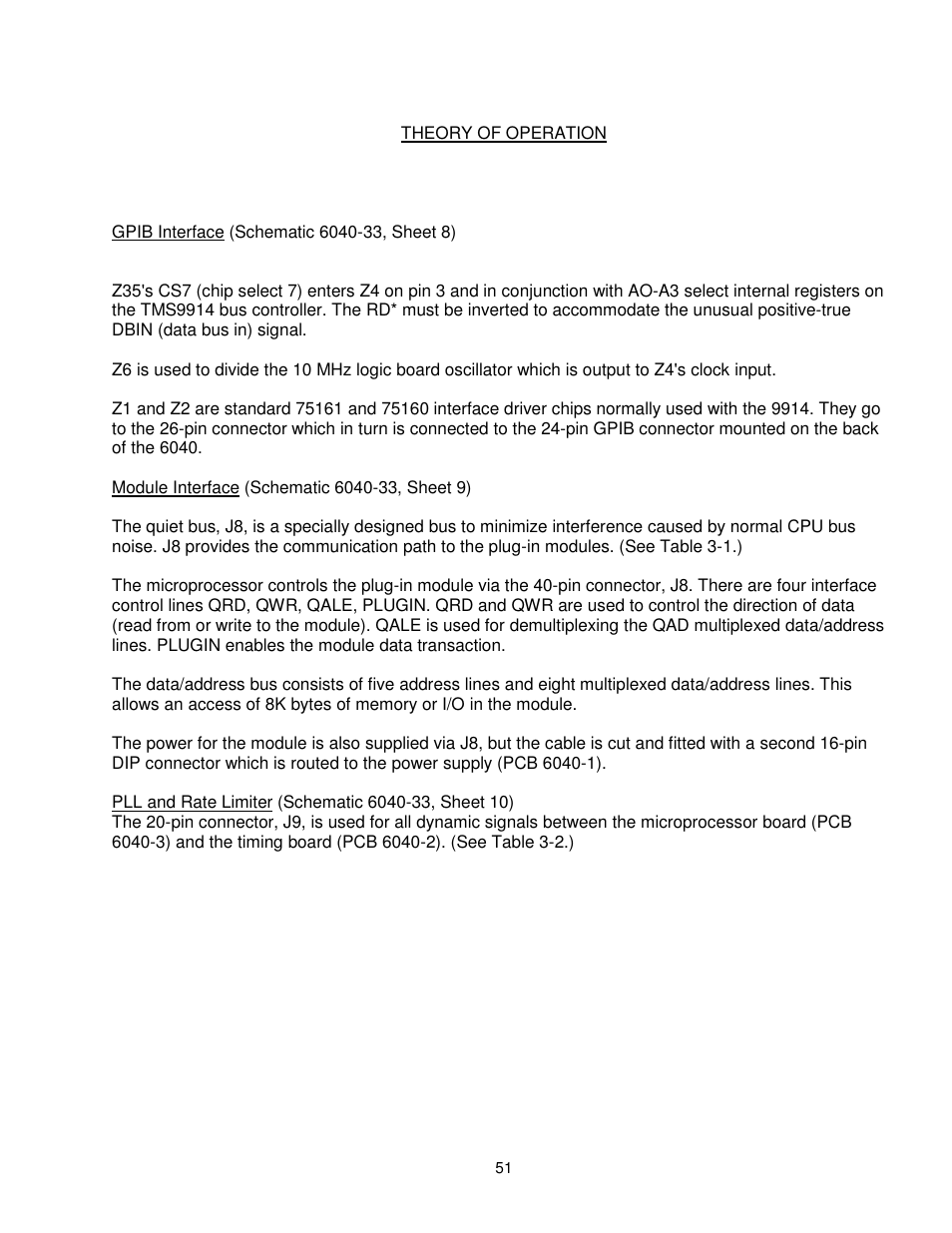 BNC 6040 User Manual | Page 51 / 65