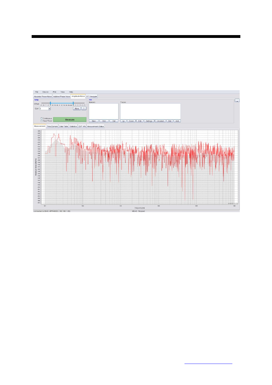 6 am noise measurement (series 7000) | BNC 7000 Series User Manual User Manual | Page 39 / 54