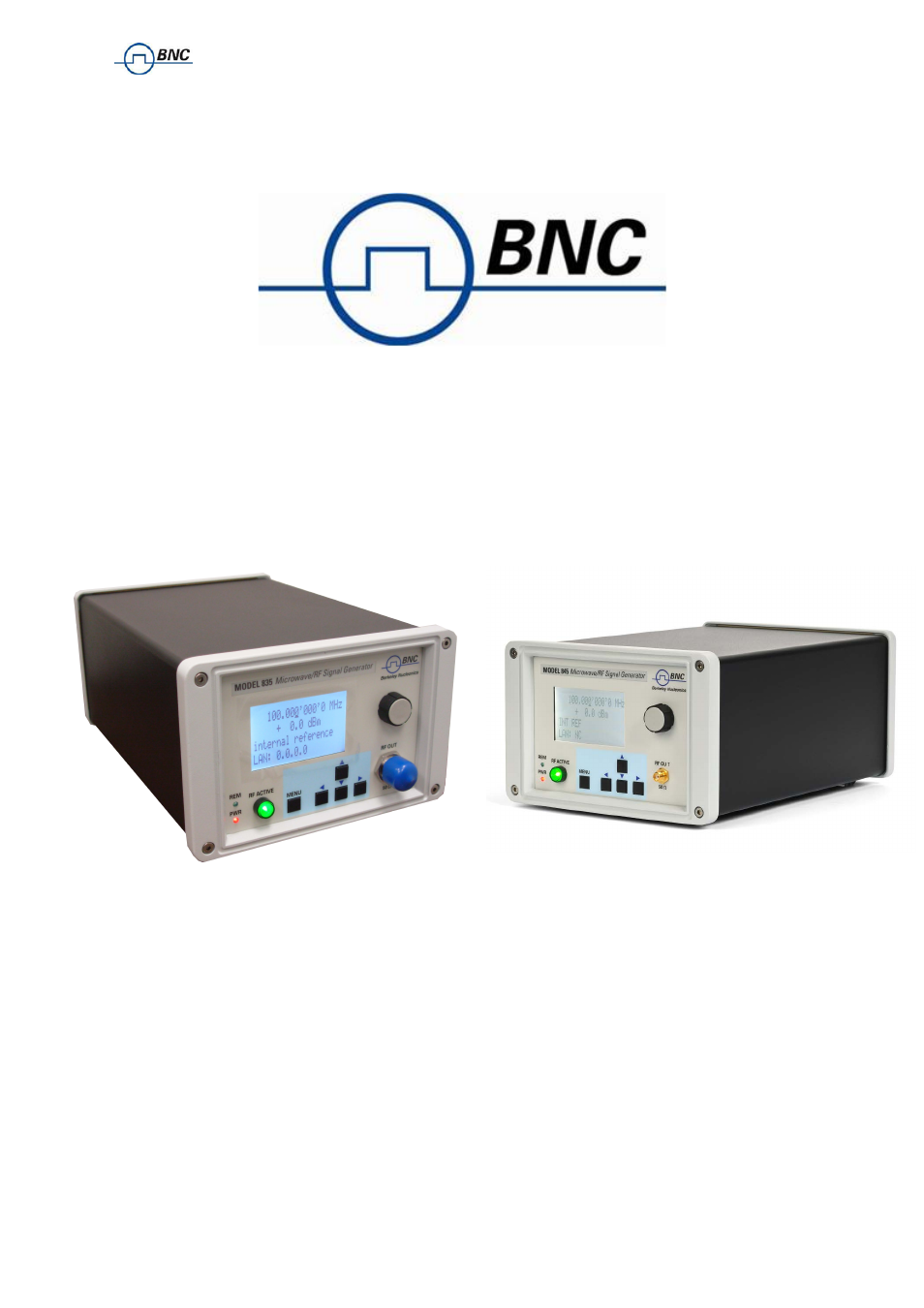 BNC 835 Programmer Manual User Manual | 65 pages